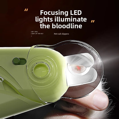 Cortaúñas para gatos con luz LED y bloqueo | GATOKOOL