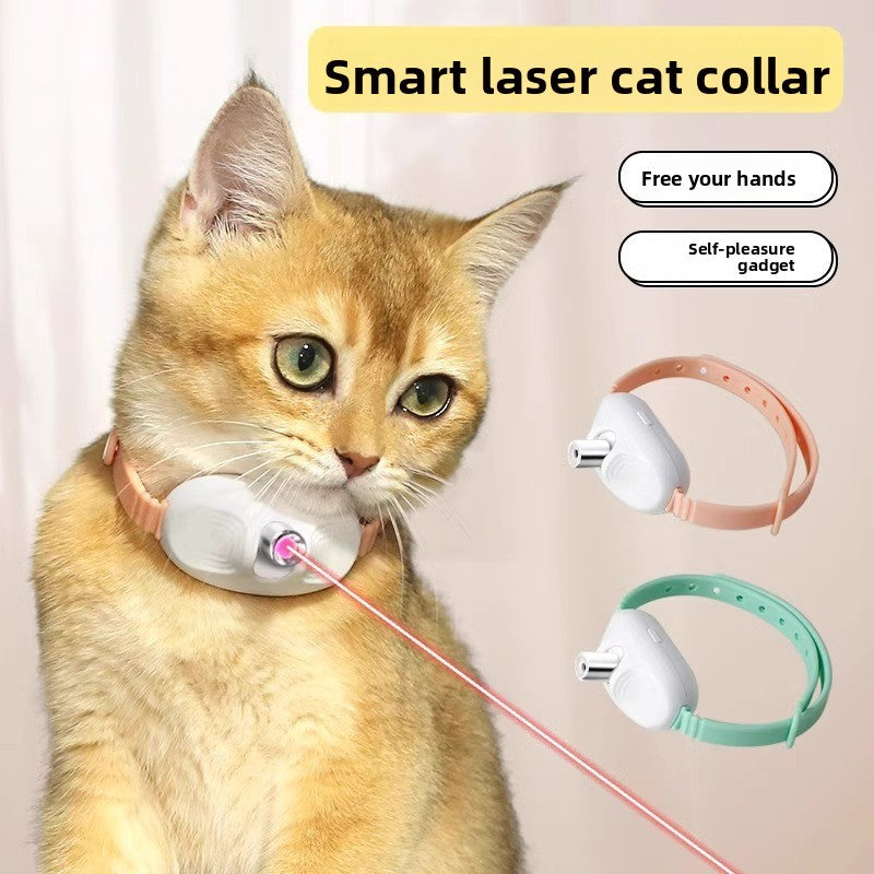 Collar para gatos con juguete láser automático | GATOKOOL