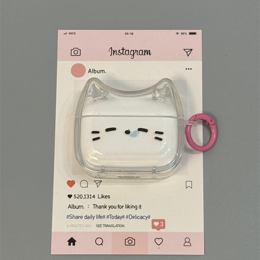 Funda para AirPods con gato dormilón | GATOKOOL