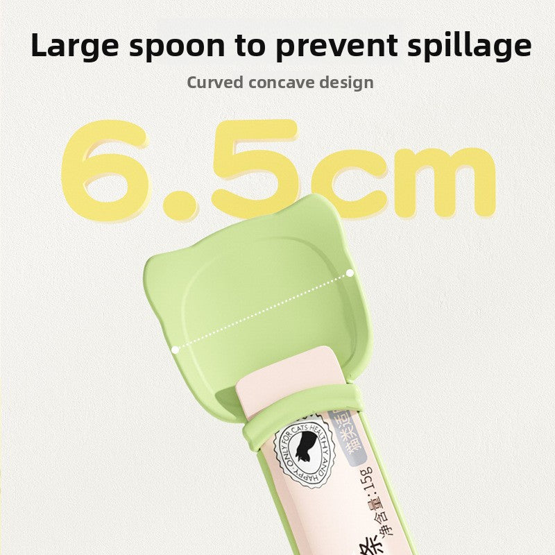 Dispensador manual de snacks cremosos para gatos | GATOKOOL