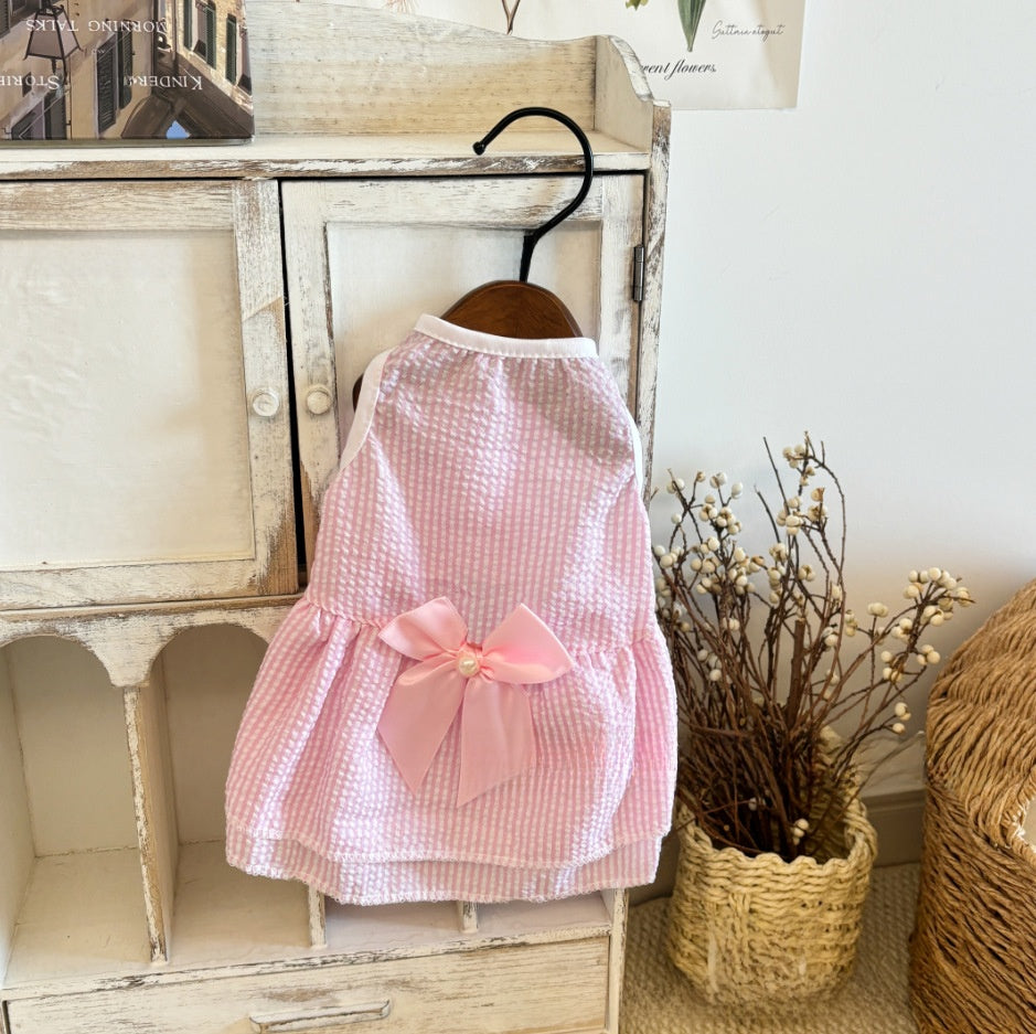 Vestido para gatos con cuadros y rayas | GATOKOOL