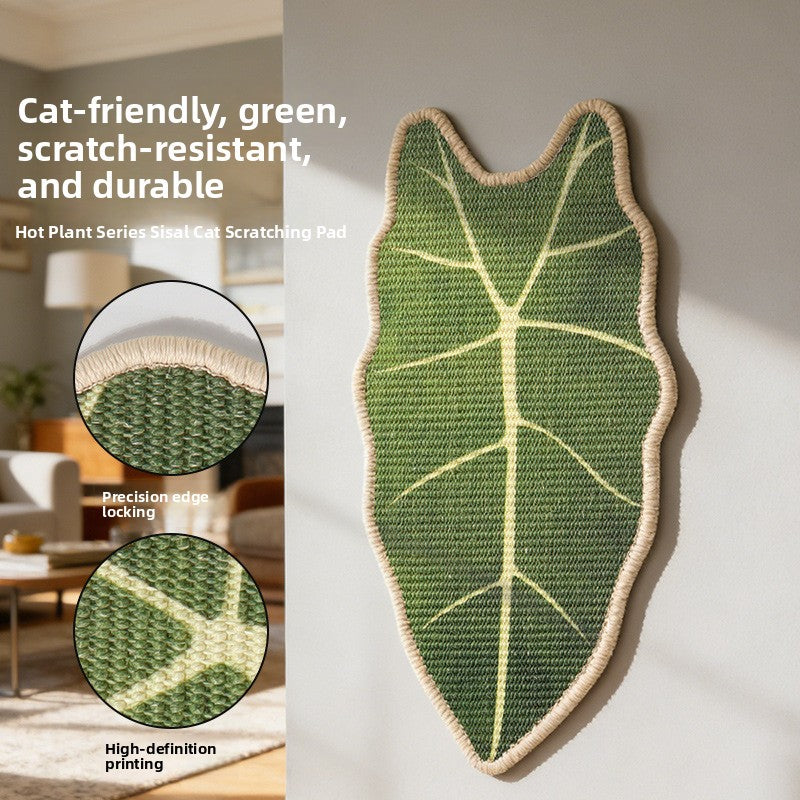 Rascador de sisal para gatos con diseño de plantas | GATOKOOL