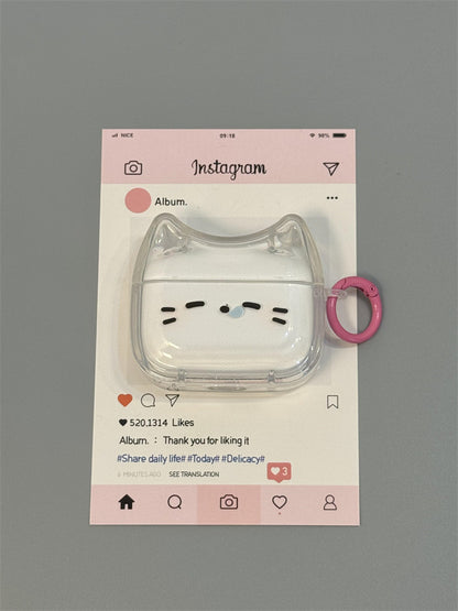 Funda para AirPods con gato dormilón | GATOKOOL