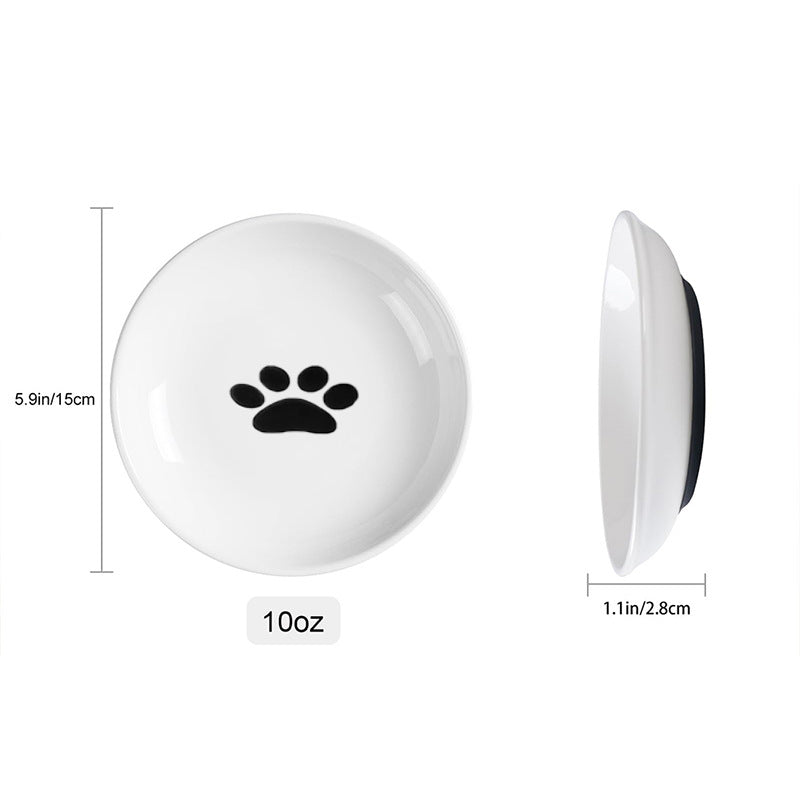 Plato de cerámica para gatos de 15 cm | GATOKOOL