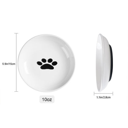 Plato de cerámica para gatos de 15 cm | GATOKOOL