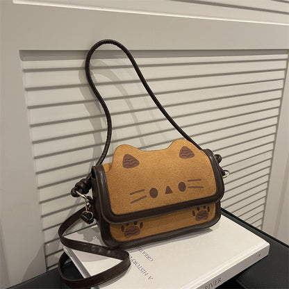 Bolso bandolera con diseño de gato tostada | GATOKOOL