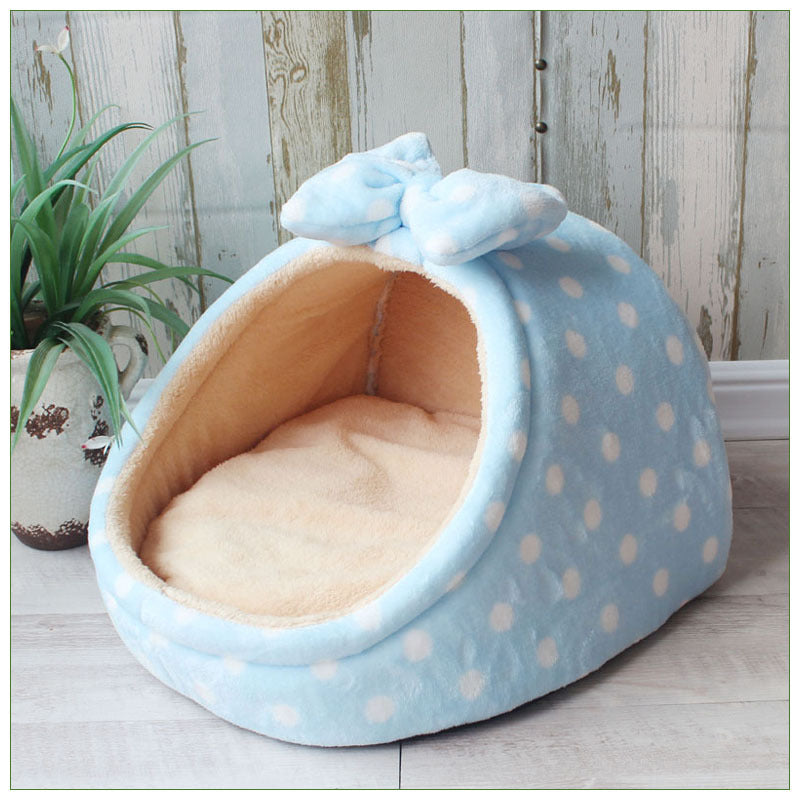 Cama casita para gatos con estampados | GATOKOOL