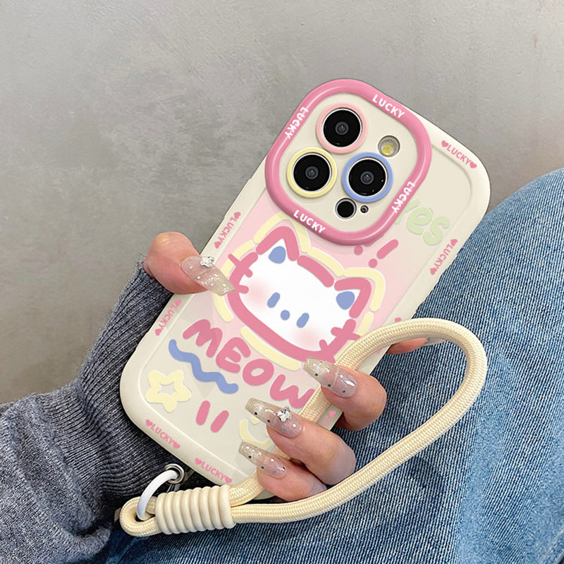 Pink Cat  Mobile Phone Case
