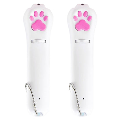 Puntero láser USB para gatos con luz UV y llavero | GATOKOOL