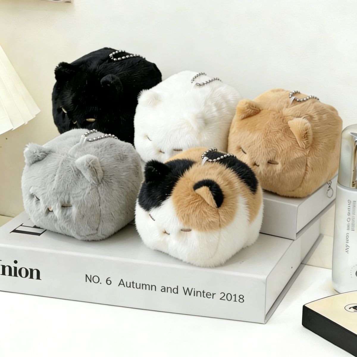 Colgante de gato de peluche de 10 cm | GATOKOOL