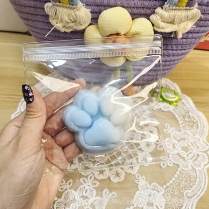 Squishy de gel con forma de patita de gato de 7 o 12 cm | GATOKOOL
