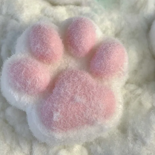 Squishy sensorial de patita de gato transparente | GATOKOOL