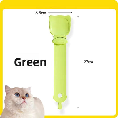 Dispensador manual de snacks cremosos para gatos | GATOKOOL