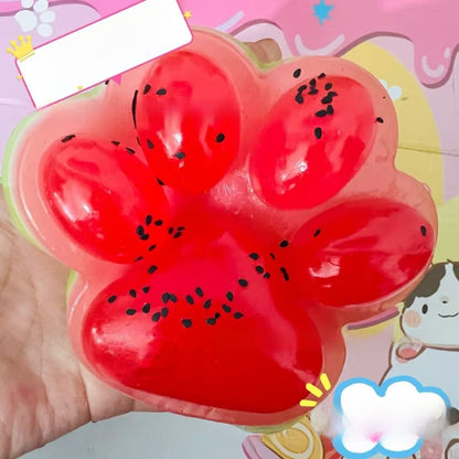 Squishy de gel con forma de patita de gato de 7 o 12 cm | GATOKOOL