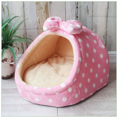 Cama casita para gatos con estampados | GATOKOOL