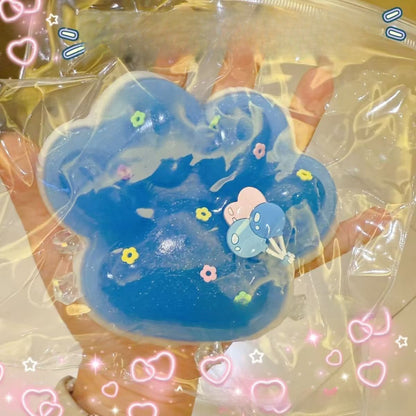 Squishy de gel con forma de patita de gato de 7 o 12 cm | GATOKOOL
