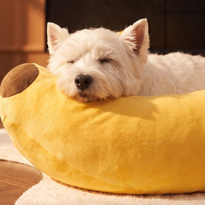 Cama para gatos con forma de plátano | GATOKOOL