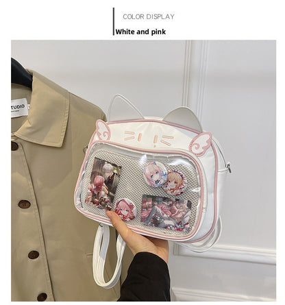 Bolso bandolera de gato mecánico estilo Y2K | GATOKOOL