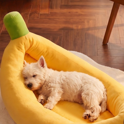 Cama para gatos con forma de plátano | GATOKOOL