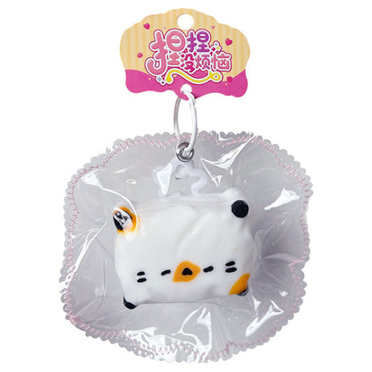 Squishy de silicona con gato tumbado | GATOKOOL