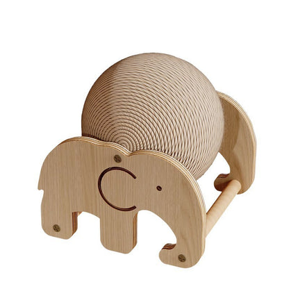 Pelota rascadora de sisal para gatos | GATOKOOL