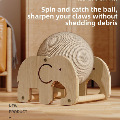 Pelota rascadora de sisal para gatos | GATOKOOL