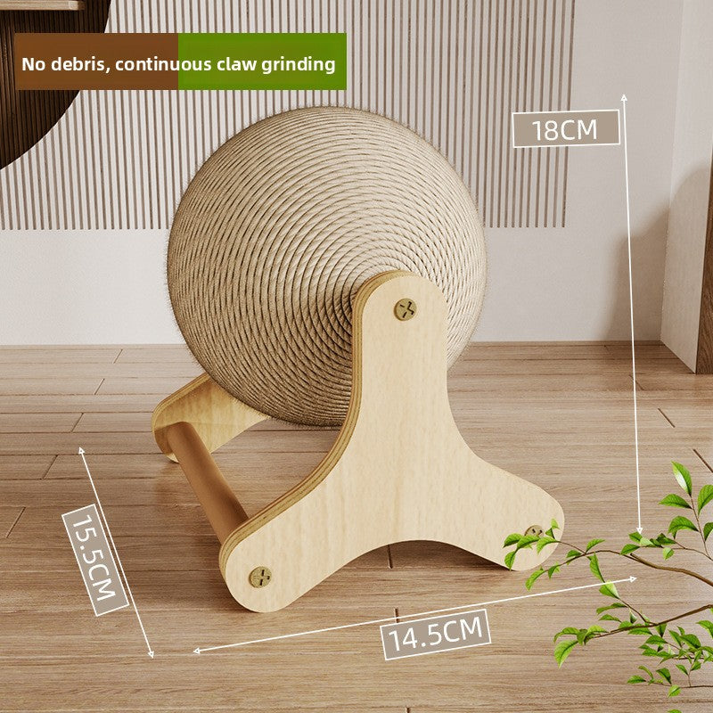 Pelota rascadora de sisal para gatos | GATOKOOL