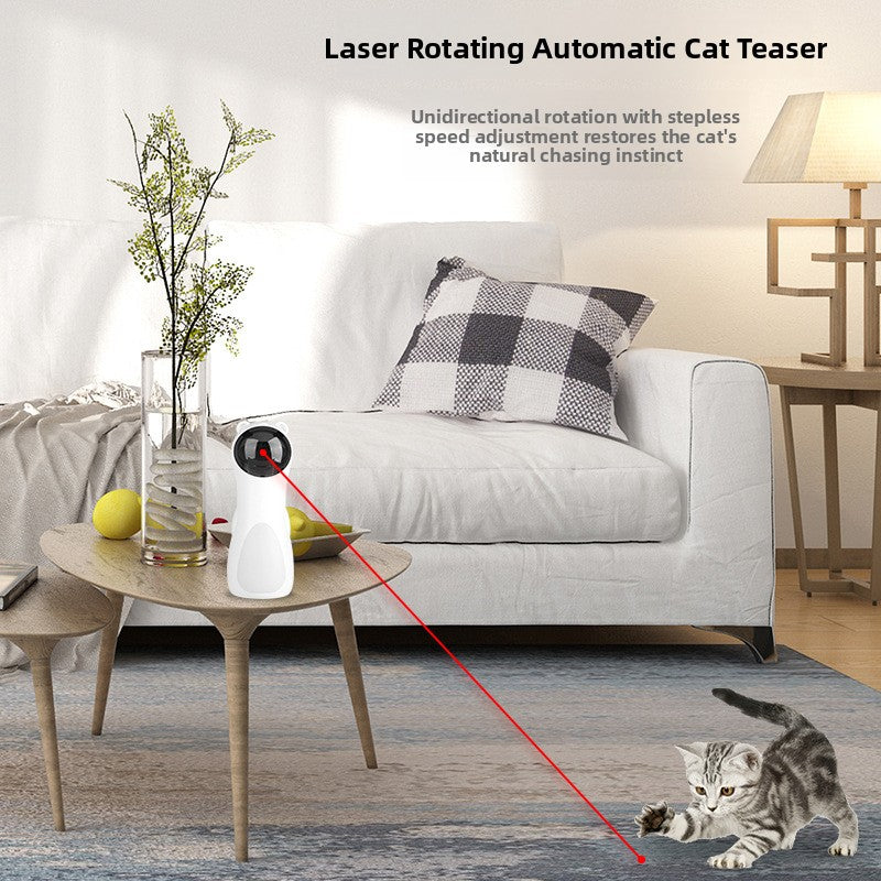 Juguete láser automático para gatos con cinco ángulos | GATOKOOL