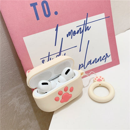 Funda de silicona para AirPods con patita de gato | GATOKOOL