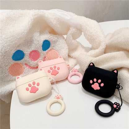 Funda de silicona para AirPods con patita de gato | GATOKOOL