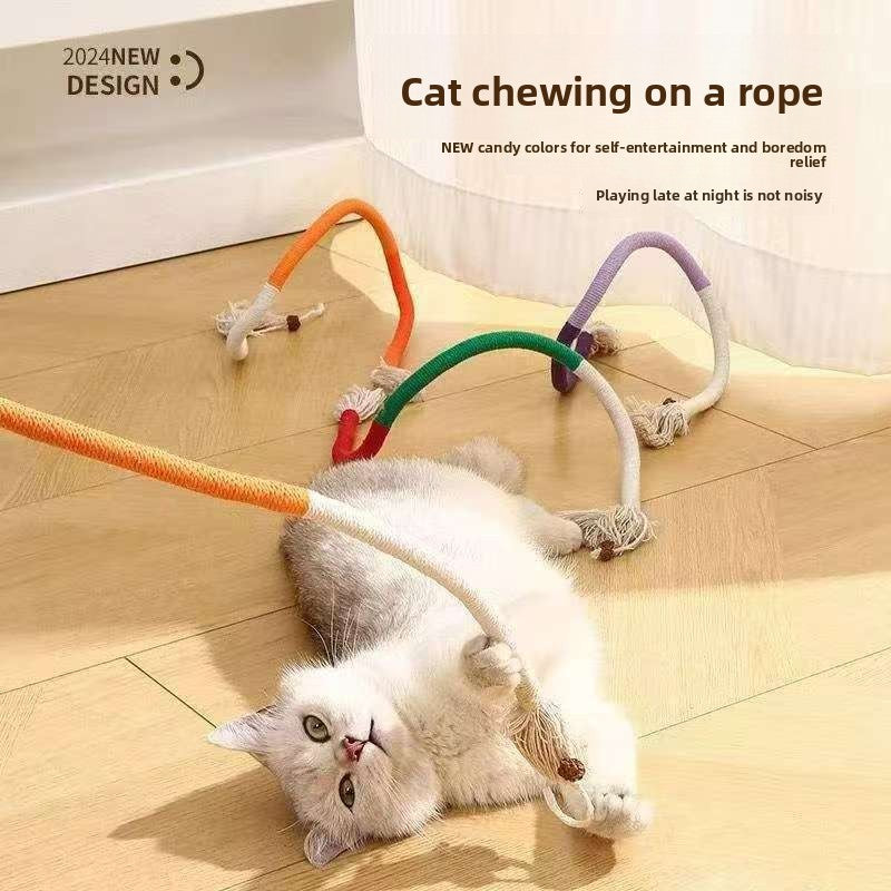 Cuerda de juego para gatos con nudos | GATOKOOL