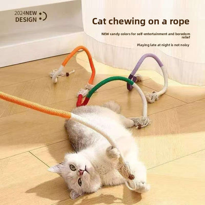 Cuerda de juego para gatos con nudos | GATOKOOL