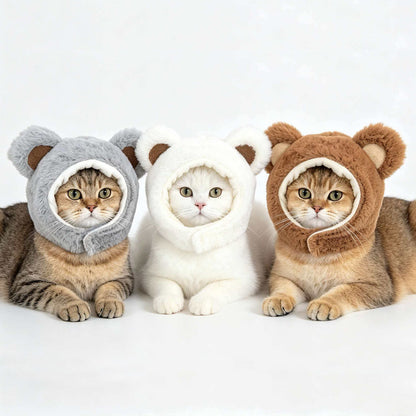Gorro para gatos con diseño de osito | GATOKOOL