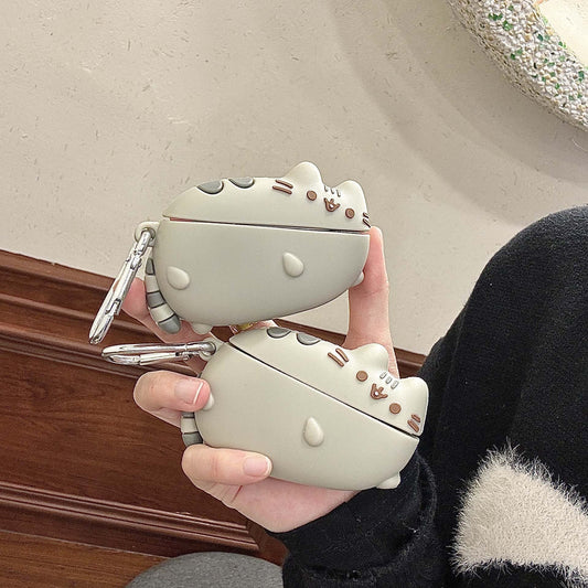 Funda para AirPods con gato y mosquetón | GATOKOOL