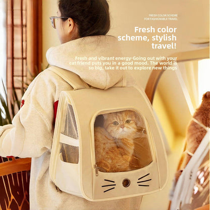 Mochila transportín plegable para gatos de 40 L | GATOKOOL