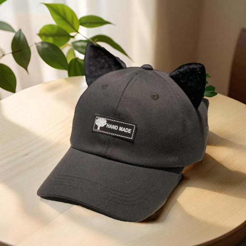 Gorra de aviador con orejas de gato para adultos | GATOKOOL