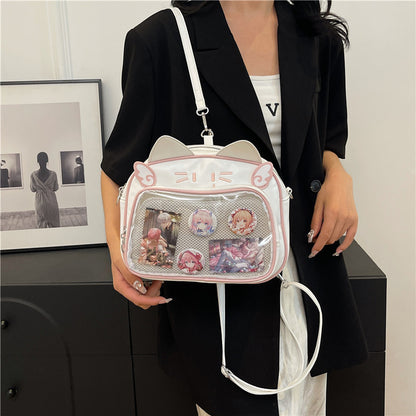 Bolso bandolera de gato mecánico estilo Y2K | GATOKOOL