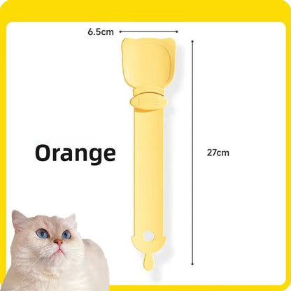Dispensador manual de snacks cremosos para gatos | GATOKOOL