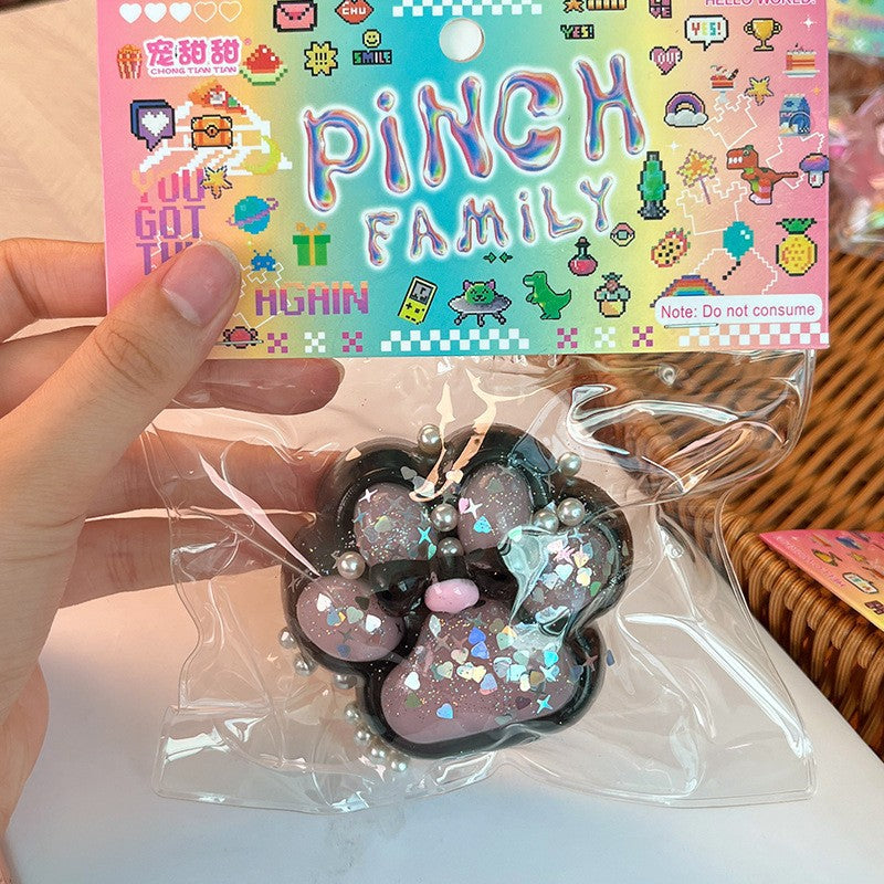 Squishy de patita de gato y figuras blanditas | GATOKOOL