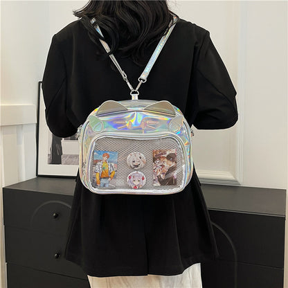 Bolso bandolera de gato mecánico estilo Y2K | GATOKOOL