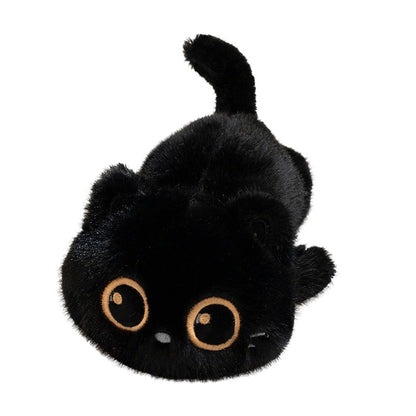 Gato de peluche tumbado de 22 cm | GATOKOOL