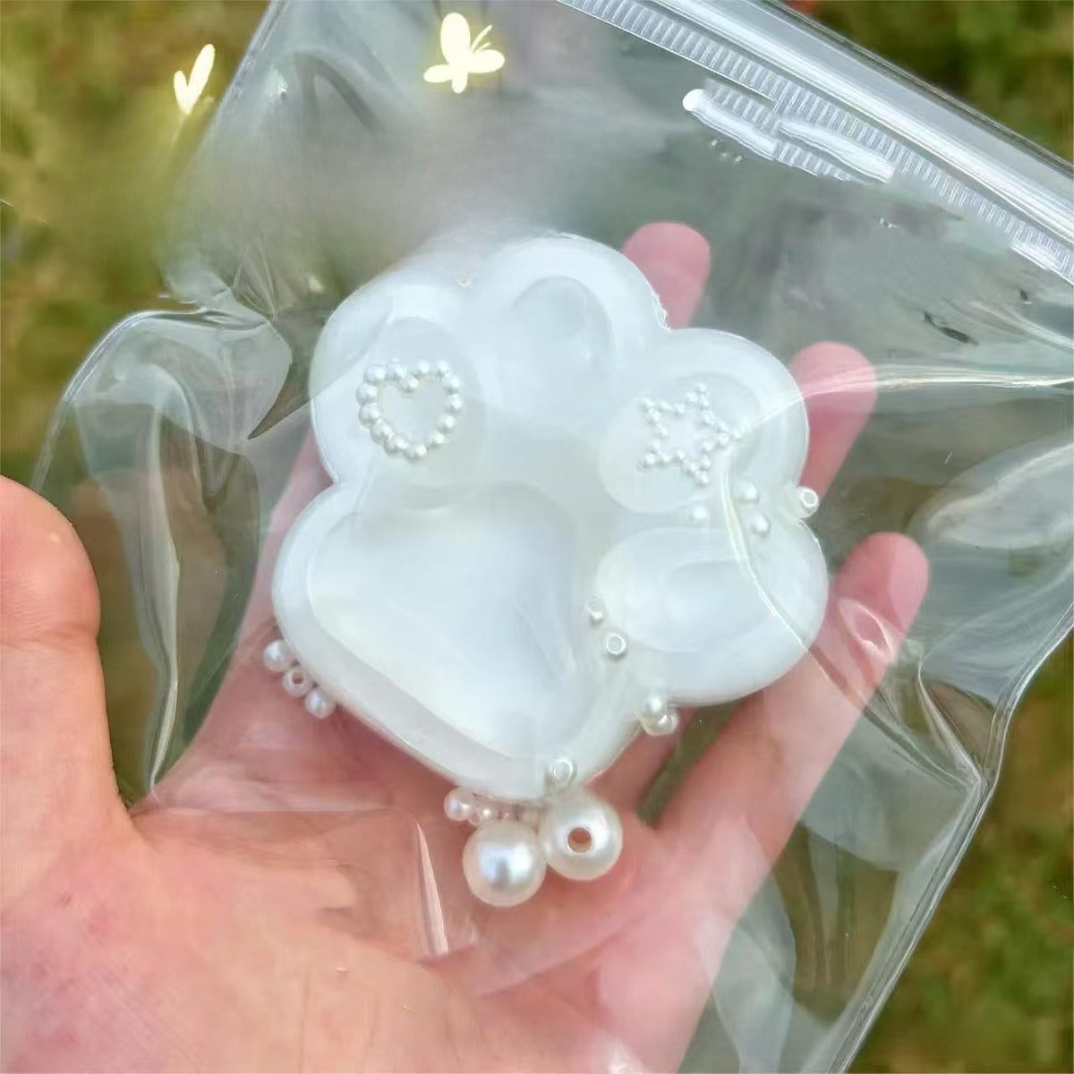 Squishy de gel con forma de patita de gato de 7 o 12 cm | GATOKOOL