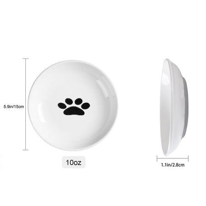 Plato de cerámica para gatos de 15 cm | GATOKOOL